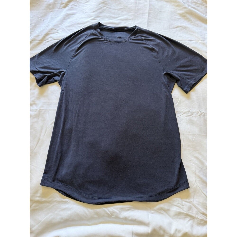 Lululemon Drysense Blue Short Sleeve Training Shirt “Better Each Day” Men's M/L